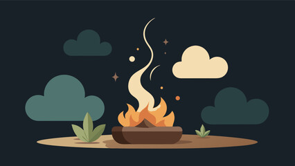 A smoky scent lingers in the air coming from the small fires used for cooking and warmth in the evenings.