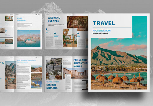 Travel Magazine Layout