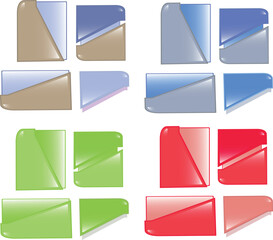 BUTTON OR CLICK ON MANY SHAPES AND COLORS