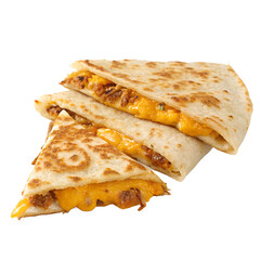 Quesadilla on transparent background Quesadilla on transparent background