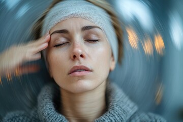 Concussion focus: cerebral harm, cranial strike, neural disruption, brain disorder, skull blow, cognitive decline, memory problem, sensory change, motor weakness, mental strain, head condition trauma