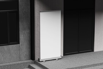 Blank Roll Up Banner