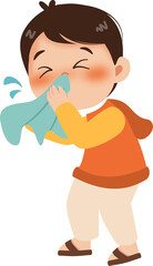 Kid sneeze
