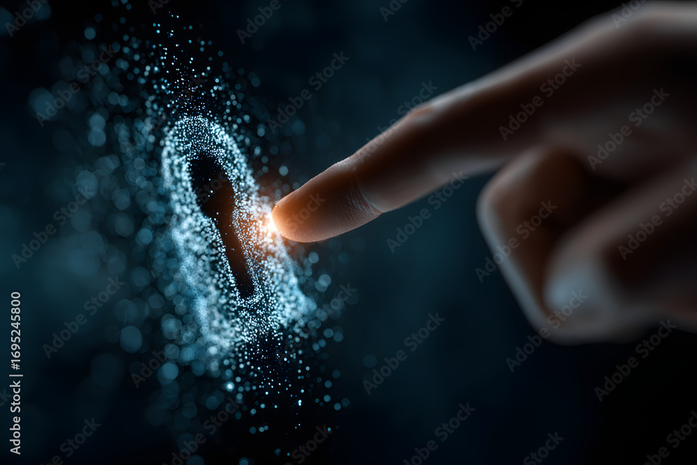 Aufkleber cyber ​​security and data protection, internet netwok security, protect busines and financial transa