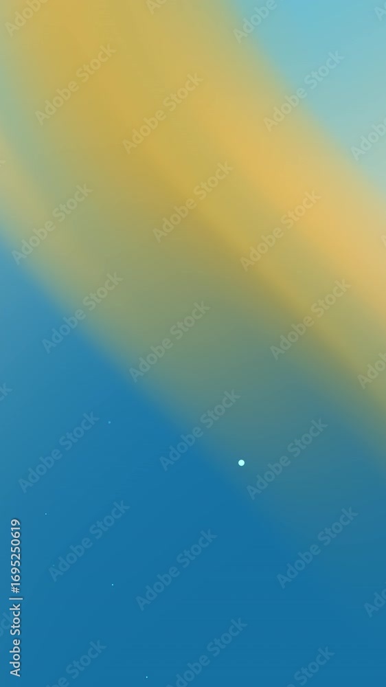 Poster abstract blue and yellow gradient with light reflecting for backgrounds, web design, digital art, pr