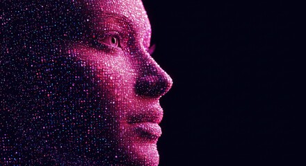 Dynamic AI-Generated Avatar from Colorful Data Mosaic Faces