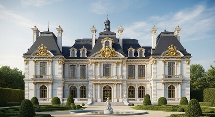 Fototapeta premium Chateau Lumière