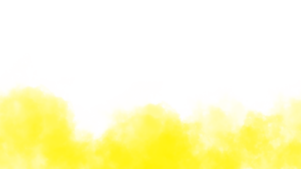 Abstract Realistic Soft Yellow Smoke , Fog , Vapor On Transparant Background