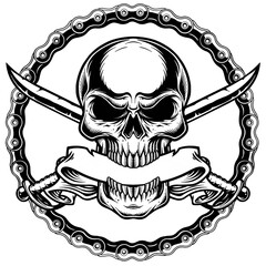 Pirate Skull 000099192