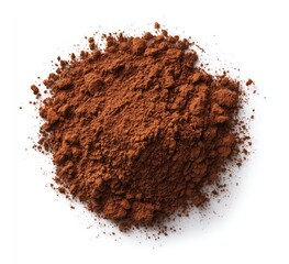 Pile of dark brown cocoa powder (52)