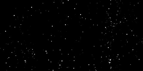 Abstract grunge dust texture on black background. vintage distressed overlay effect for graphic design, vector illustration.