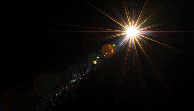 lens flare effects for overlay designs or screen blending mode 