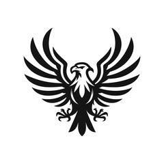 Obraz premium eagle logo with wing details