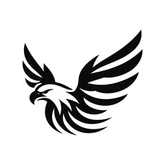 Obraz premium eagle logo with wing details
