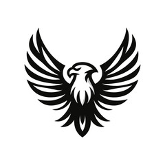 Obraz premium eagle logo with wing details