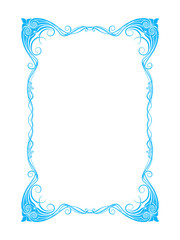 Retro Vintage Ornamental Photo Frame