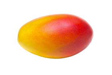 A large orange and red fruit