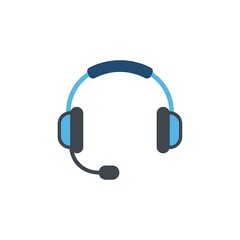 Customer Service Headset Icon.