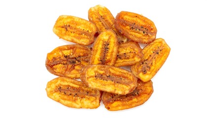 Delicious and crispy homemade banana chips, a healthy and sweet snack option