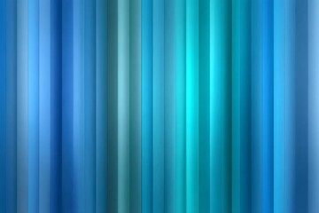 Fototapeta premium Abstract vertical blue light stripes in a gradient pattern