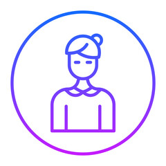 Grandmother Vector Icons