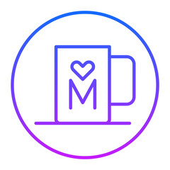 MOM Mug Vector Icons