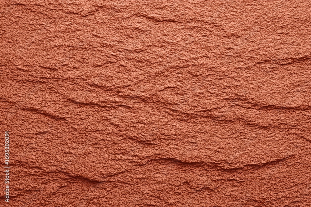 Poster textured red surface with rough patterns and natural grooves