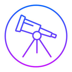 Telescope Vector Icons