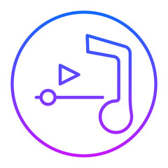 Music Player Vector Icons