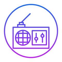 Radio Vector Icons