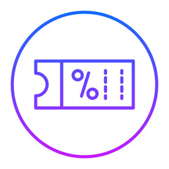 Ticket Vector Icons