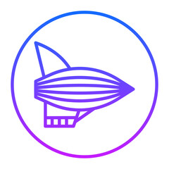 Zeppelin Vector Icons
