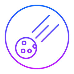 Meteorites Vector Icons