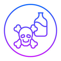 Poison Vector Icons