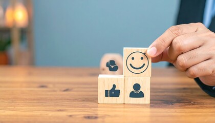 Conceptual image portraying the increasing importance of customer satisfaction ratings