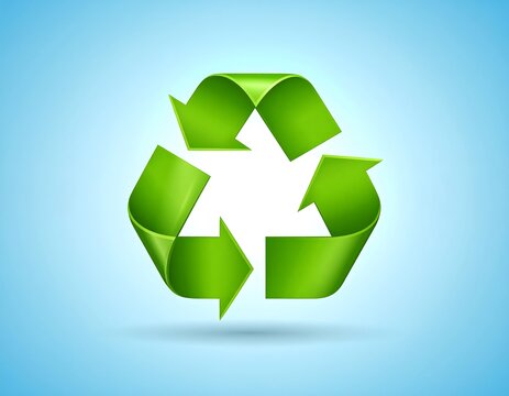 Recycled green arrows