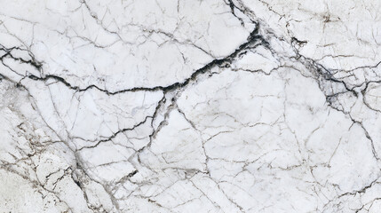 Luxurious white marble texture with dramatic black and grey veining, offering an elegant background for contemporary design