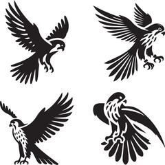 Elegant Owl Silhouette Design Illustration for Art and Nature Lovers