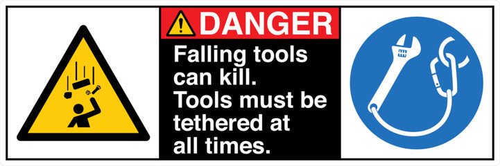 18 DANGER Falling Tools Can K...