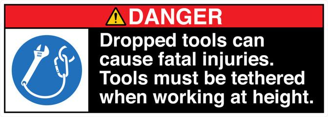 14 DANGER Dropped Tools Can C...