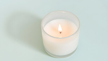 Crystal Glass Candle