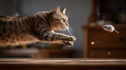 見つめる猫