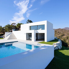 swimming pool in hotel