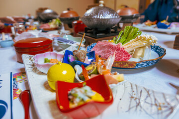 【#旅行】旅館の夕食