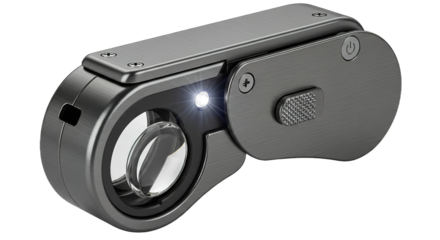 Compact Illuminated Precision Tool Gadget Device