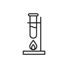 Test Tube Heating in Laboratory