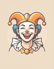 Joyful Jester Portrait