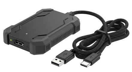 USB C HDMI Adapter Cable Converter Device