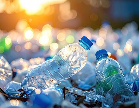 Plastic Pollution Environmental Awareness Poster