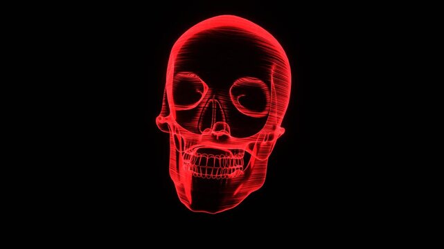 Holographic Skull

A detailed holographic skull rendered with a wireframe effect. Ideal for projects with a futuristic, sci-fi, or ominous theme.